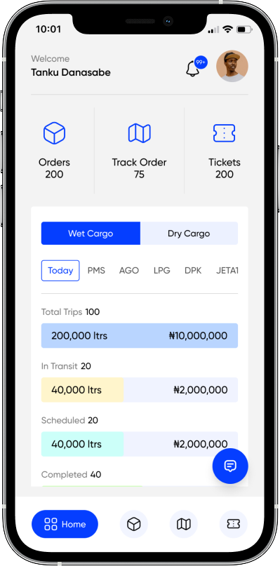 Transporter Mobile App